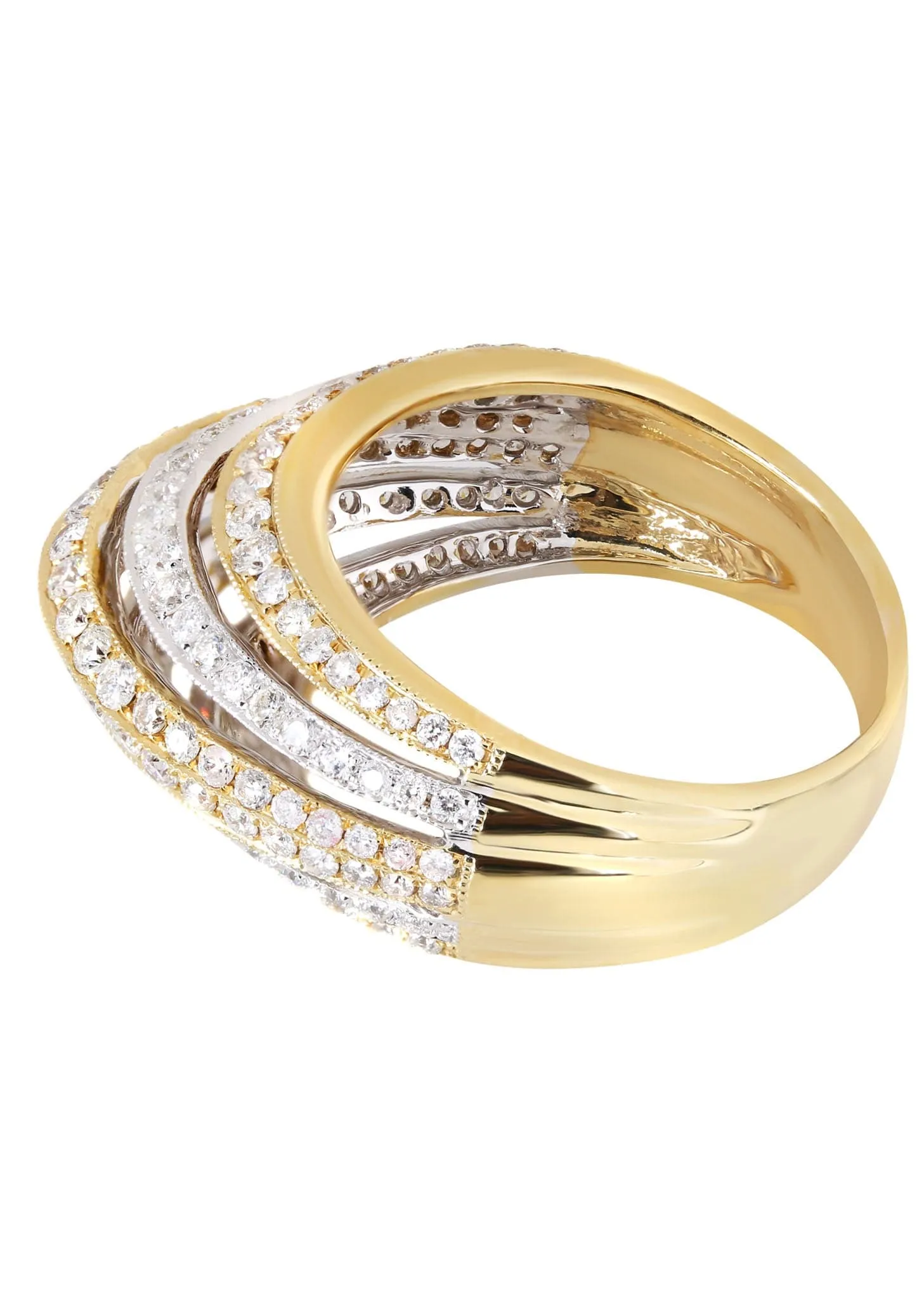 14K Ladies Diamond Cocktail Ring | 1.70 Carats | 6.79 Grams