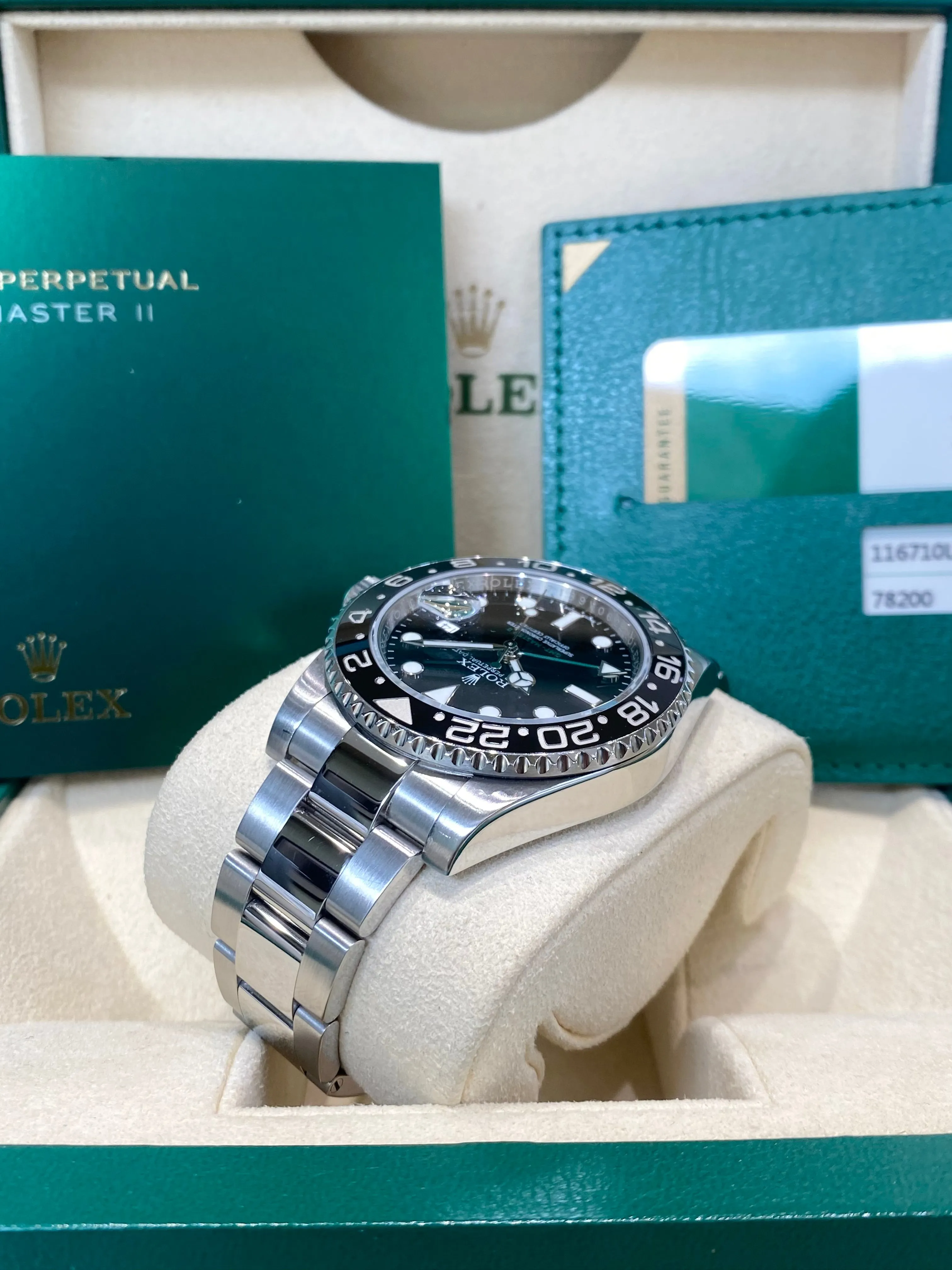 2016 Rolex GMT-Master II 116710LN