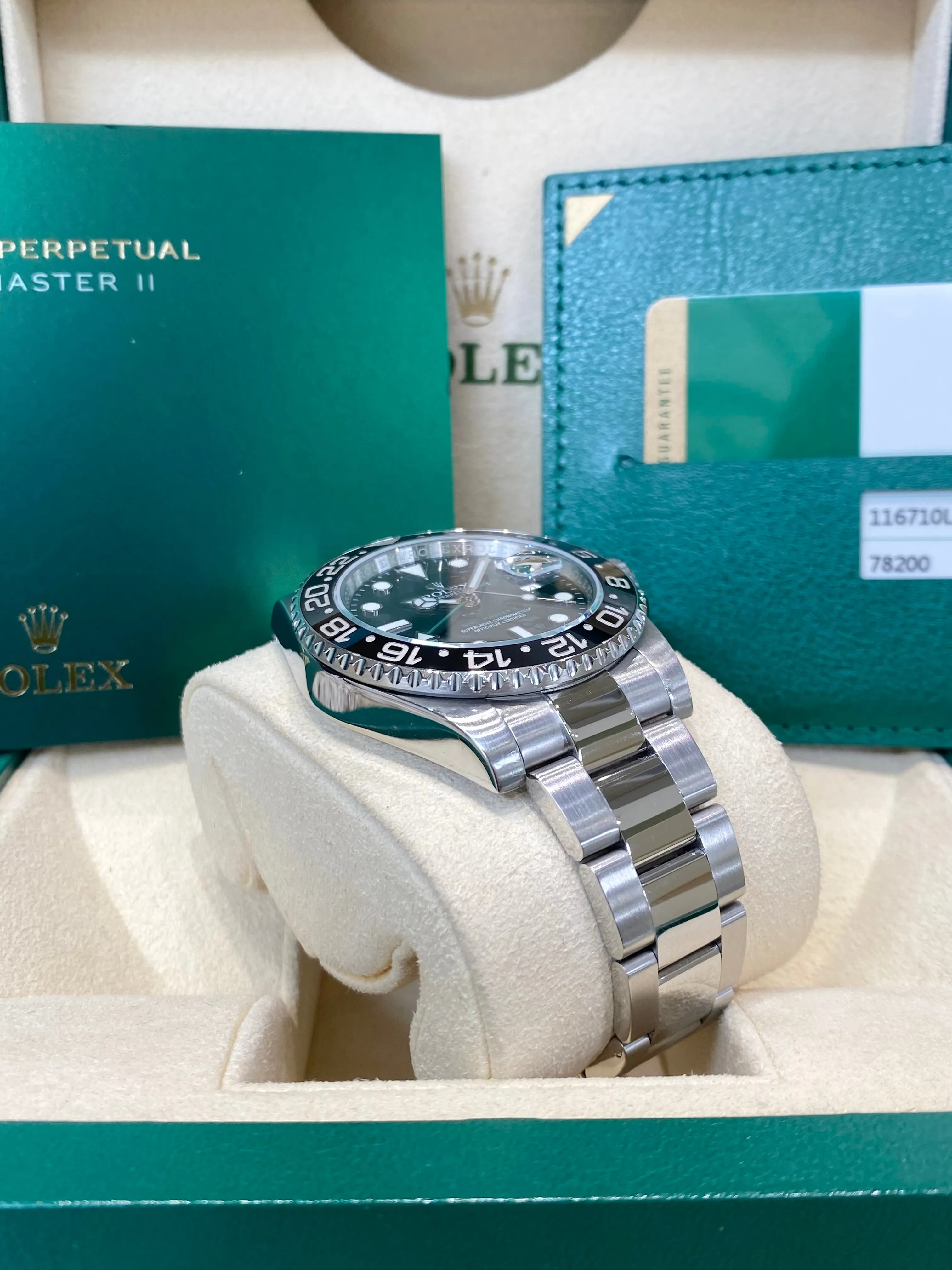 2016 Rolex GMT-Master II 116710LN