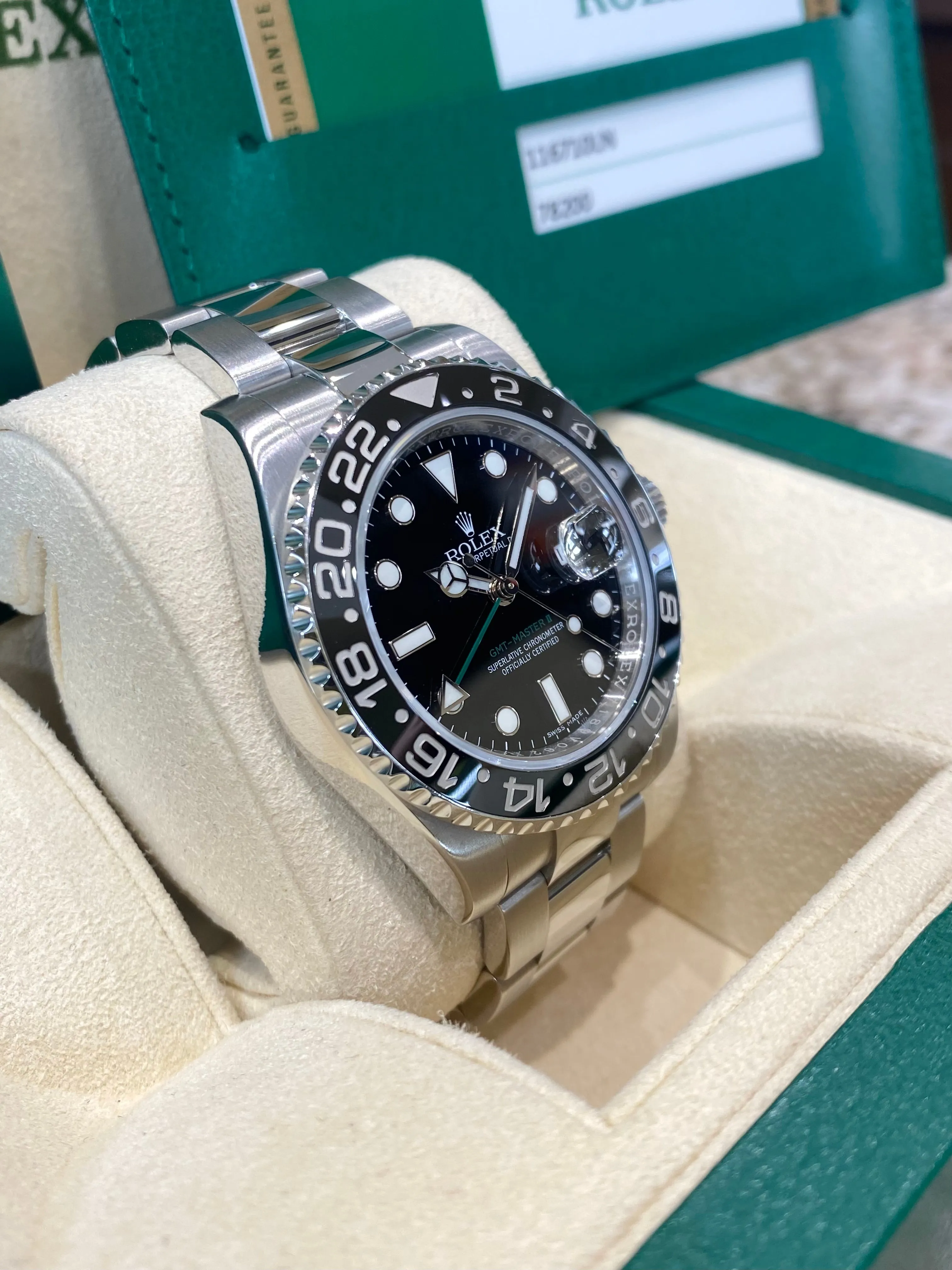 2016 Rolex GMT-Master II 116710LN