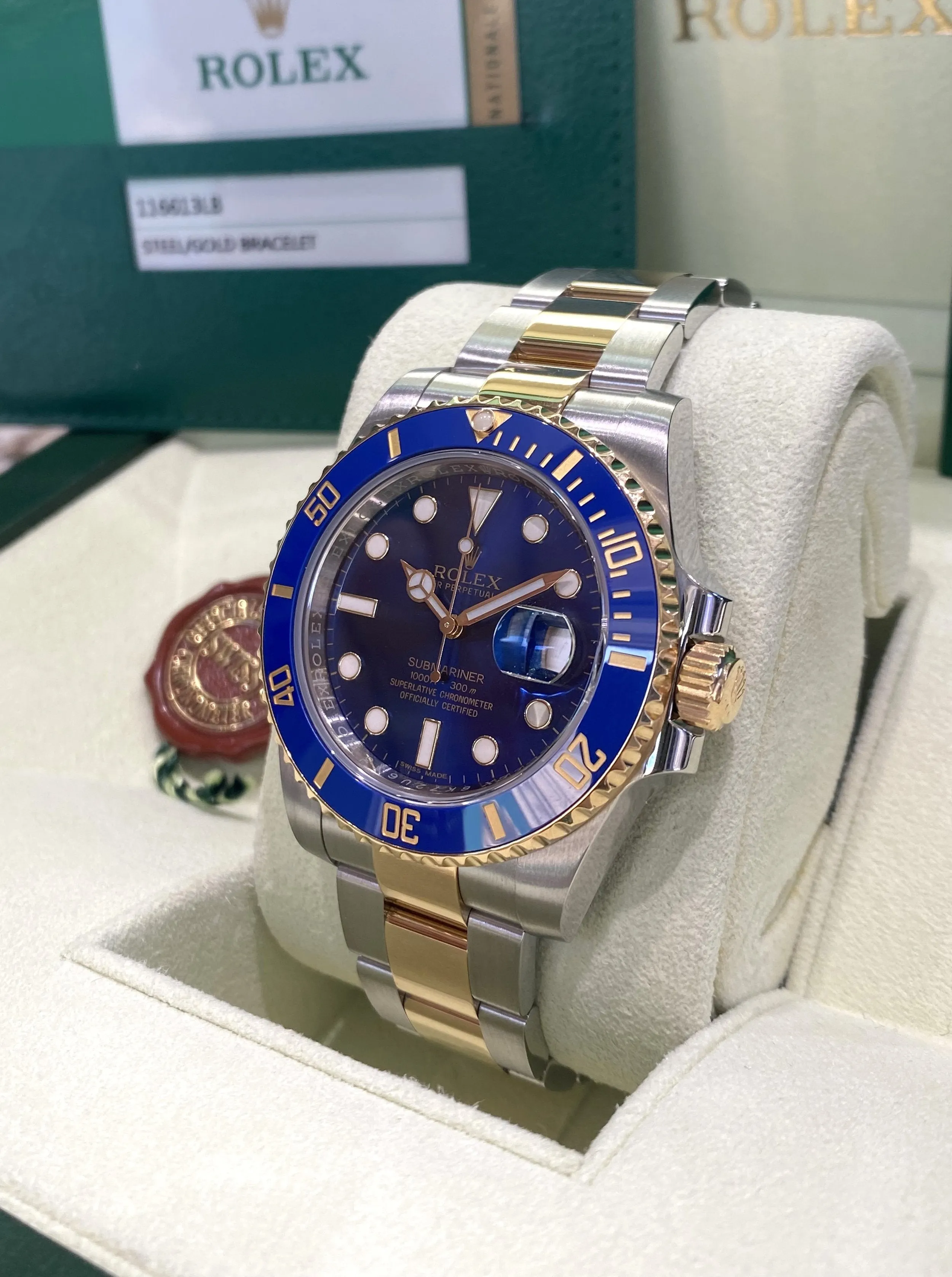 2016 Rolex Submariner 116613LB