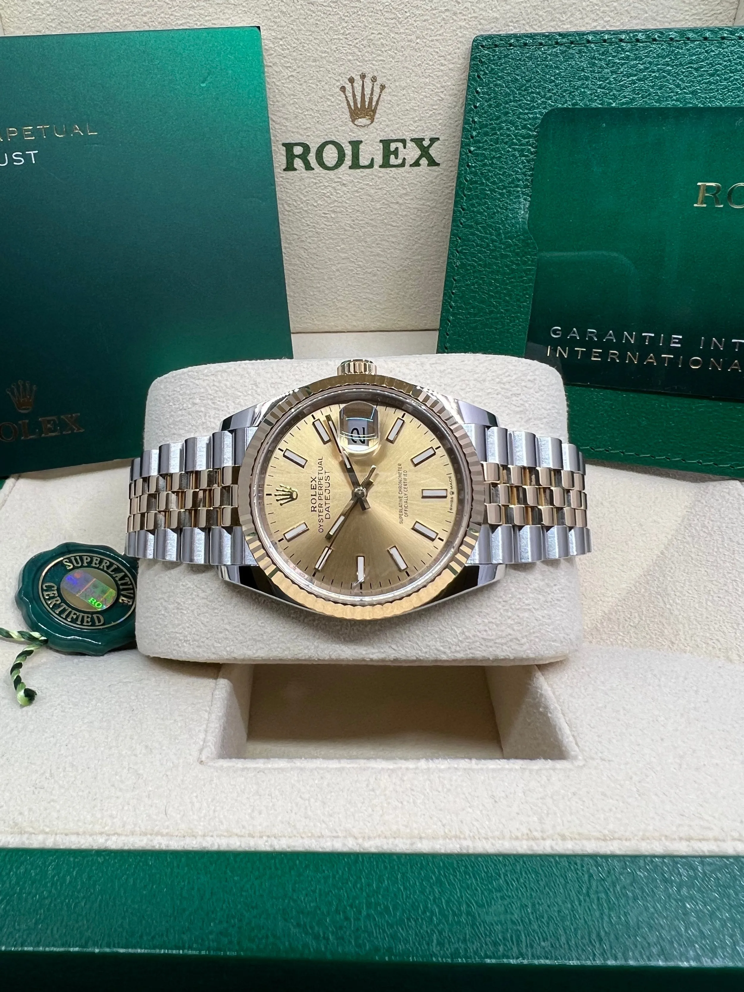 2021 Rolex Datejust 36 126233