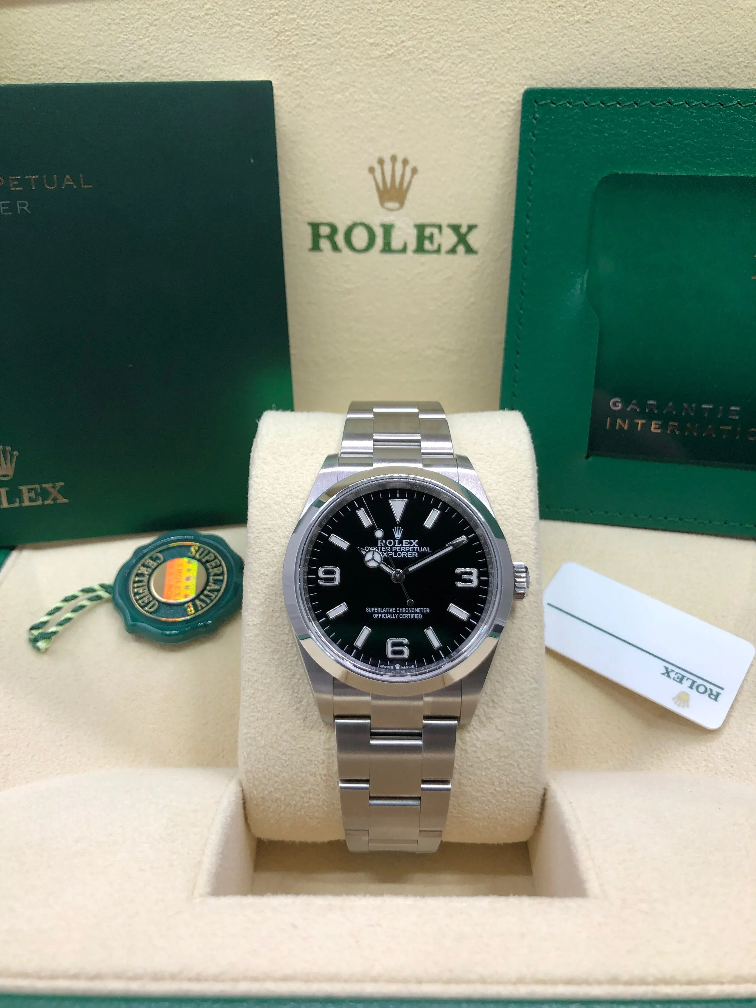 2022 Rolex Explorer 36 124270