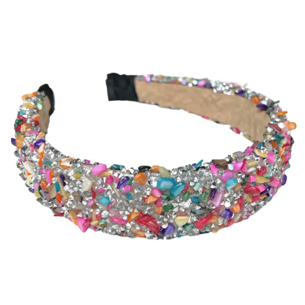 All That Glitters Headband - Multi   Silver