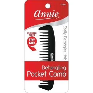 Annie Detangling Pocket Comb #195