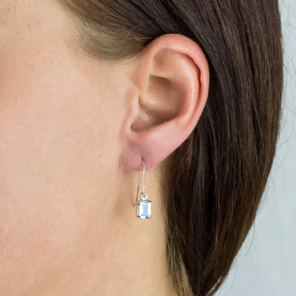 Aquamarine Drop Earrings