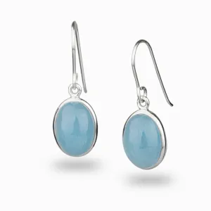 Aquamarine Drop Earrings