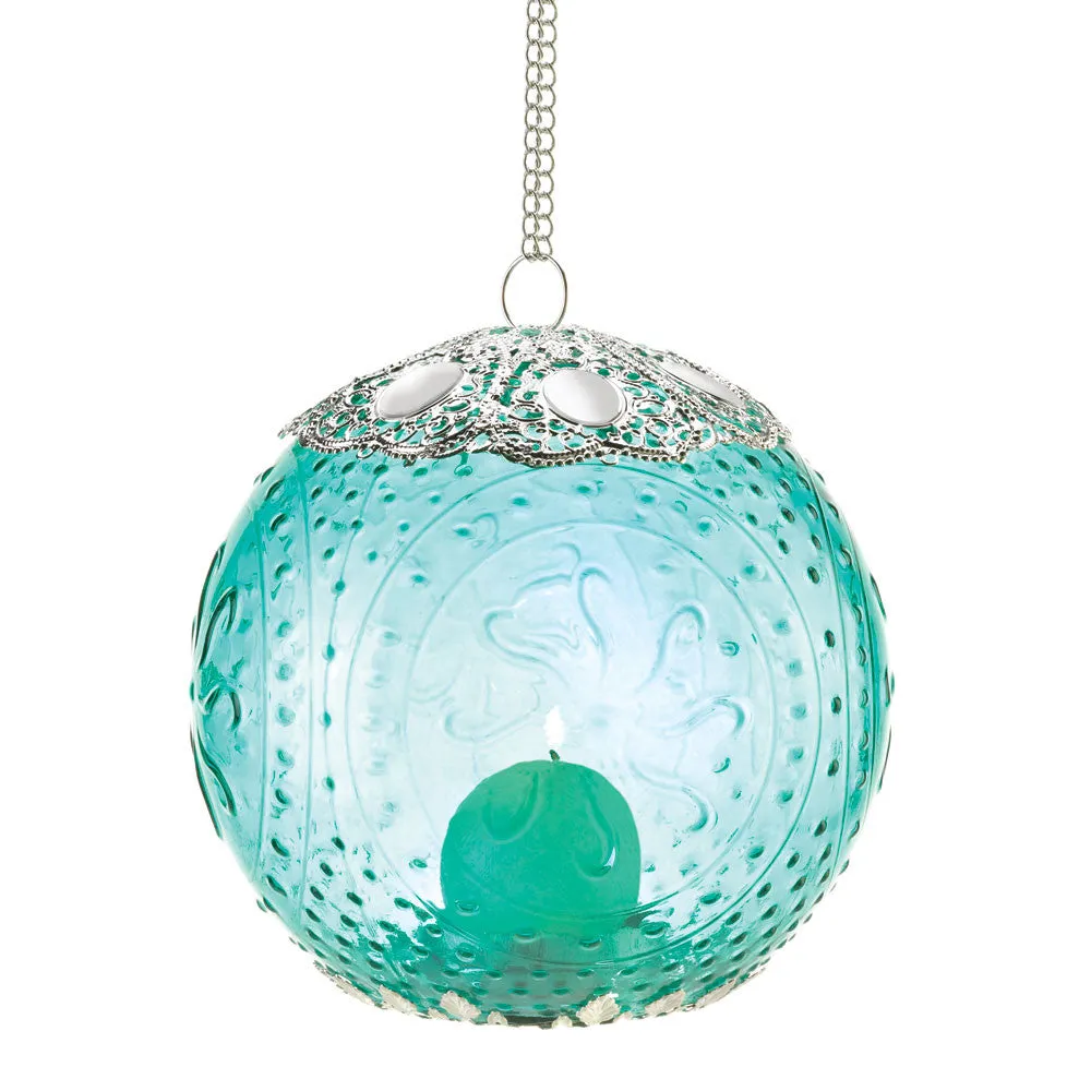 Aquamarine Globe Lantern