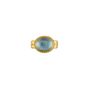 Aquamarine Medium Nauta Ring