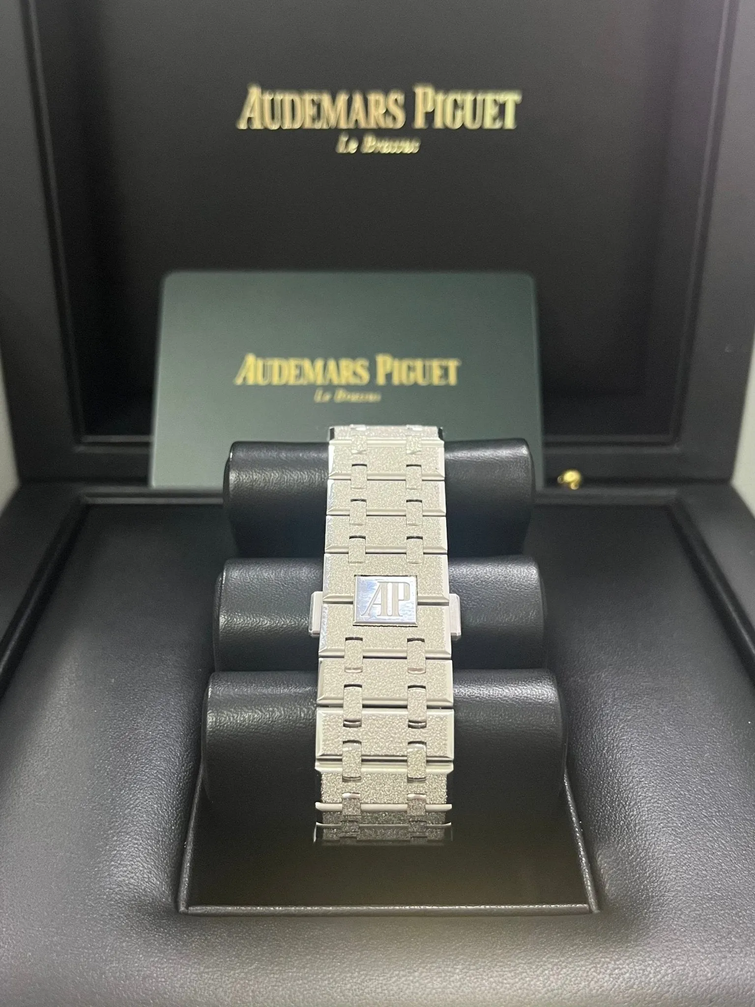 Audemars Piguet Royal Oak Double Balance Wheel Frosted Gold (Reference # 15407BC.GG.1224BC.01)