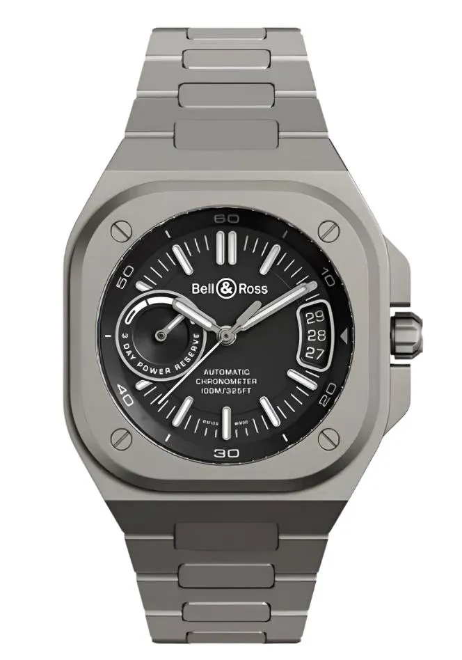 BELL & ROSS-BR-X5 BLACK TITANIUM
41 MM BR X-5R-BL-TI/STI