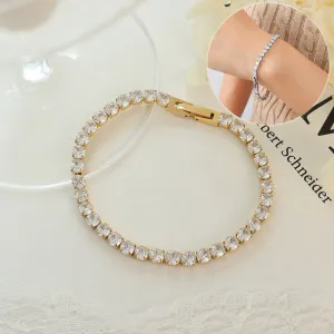 Bracelet Bling Chain Titanium Steel Cubic Chain