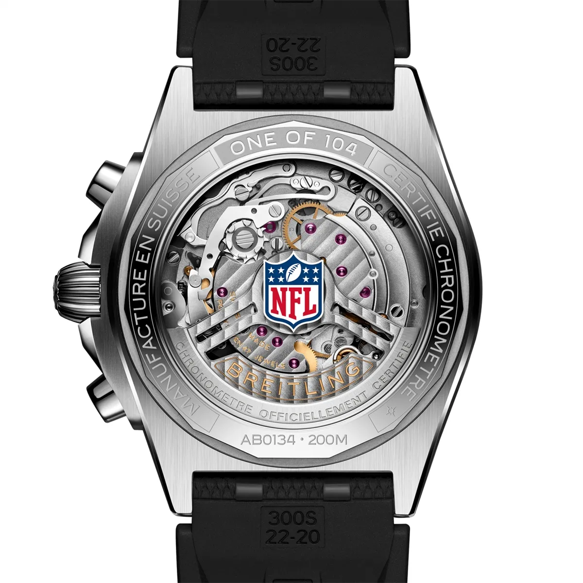 Breitling CHRONOMAT B01 42 Kansas City Chiefs Edition - Rubber