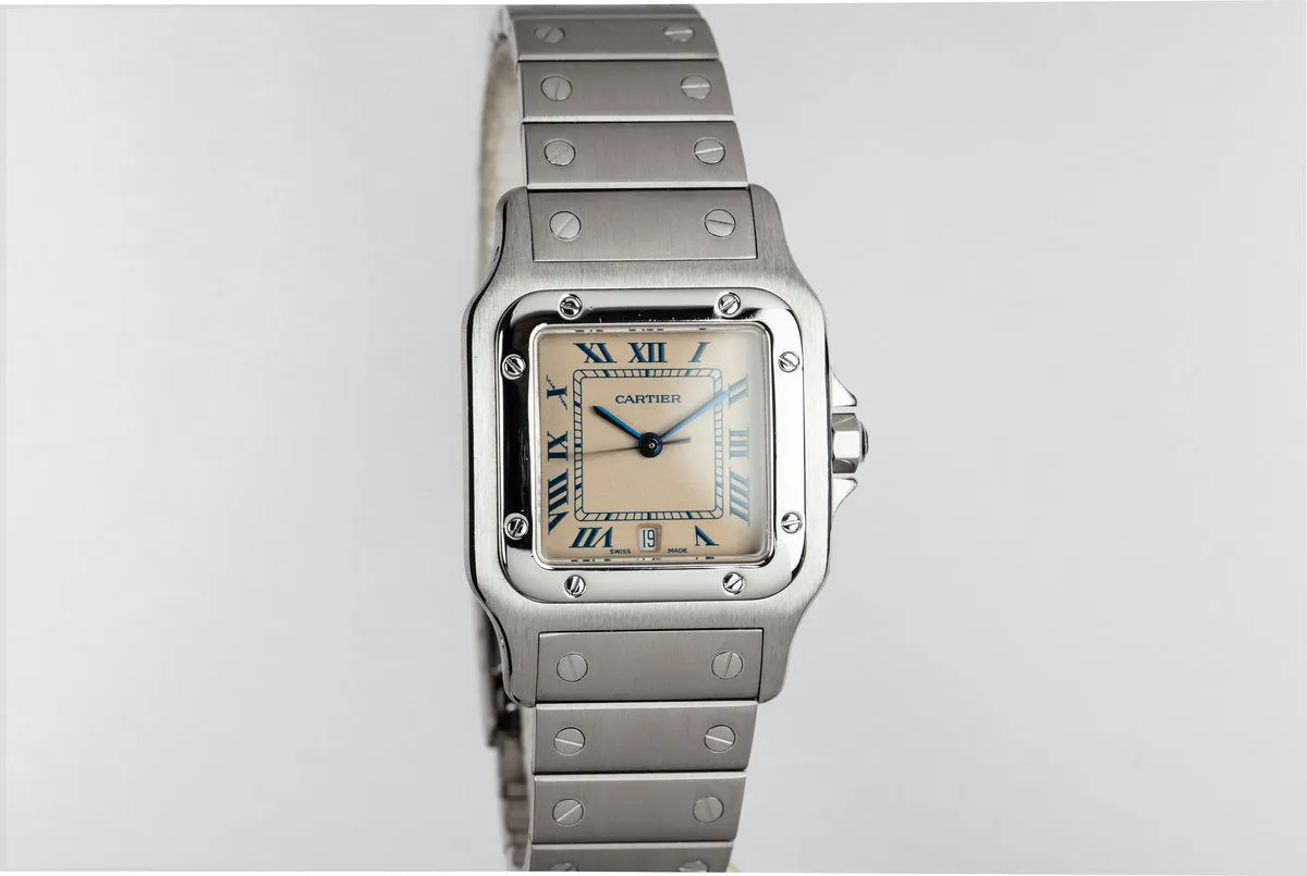 Cartier Santos Galbée Date Quartz 987901