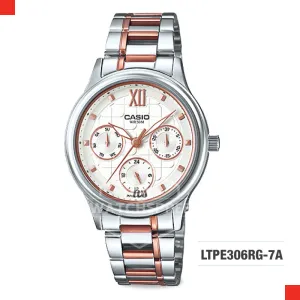 Casio Ladies Watch LTPE306RG-7A