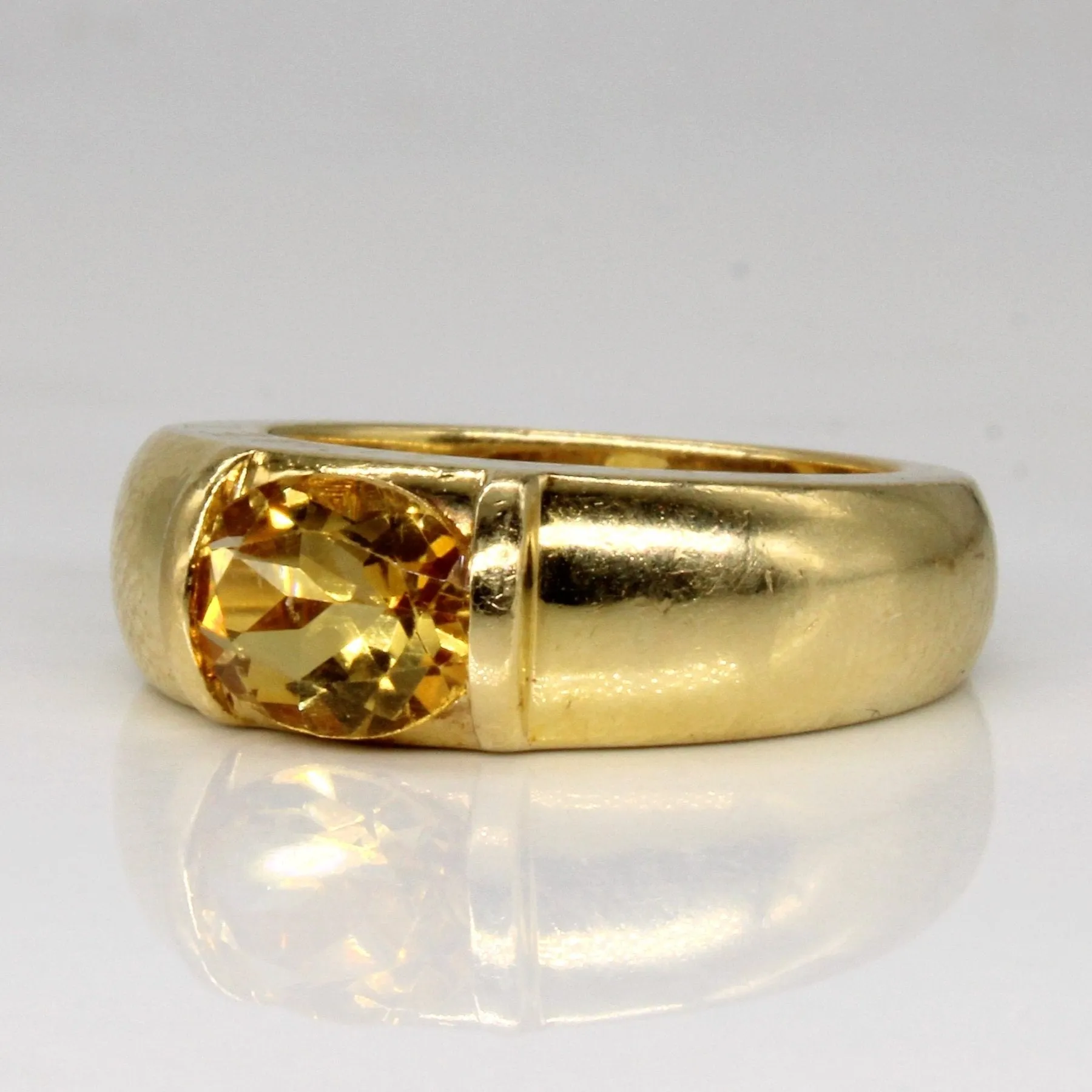 'Chaumet' Citrine Cocktail Ring | 1.00ct | SZ 5 |