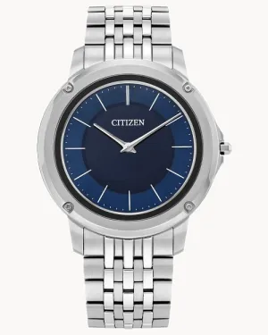 Citizen Eco-Drive One Blue Dial Watch AR5050-51L