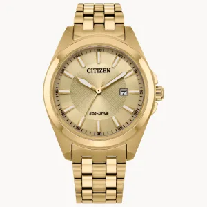 Citizen Stainless Steel/Gold Plate Peyton Dress BM7532-54P