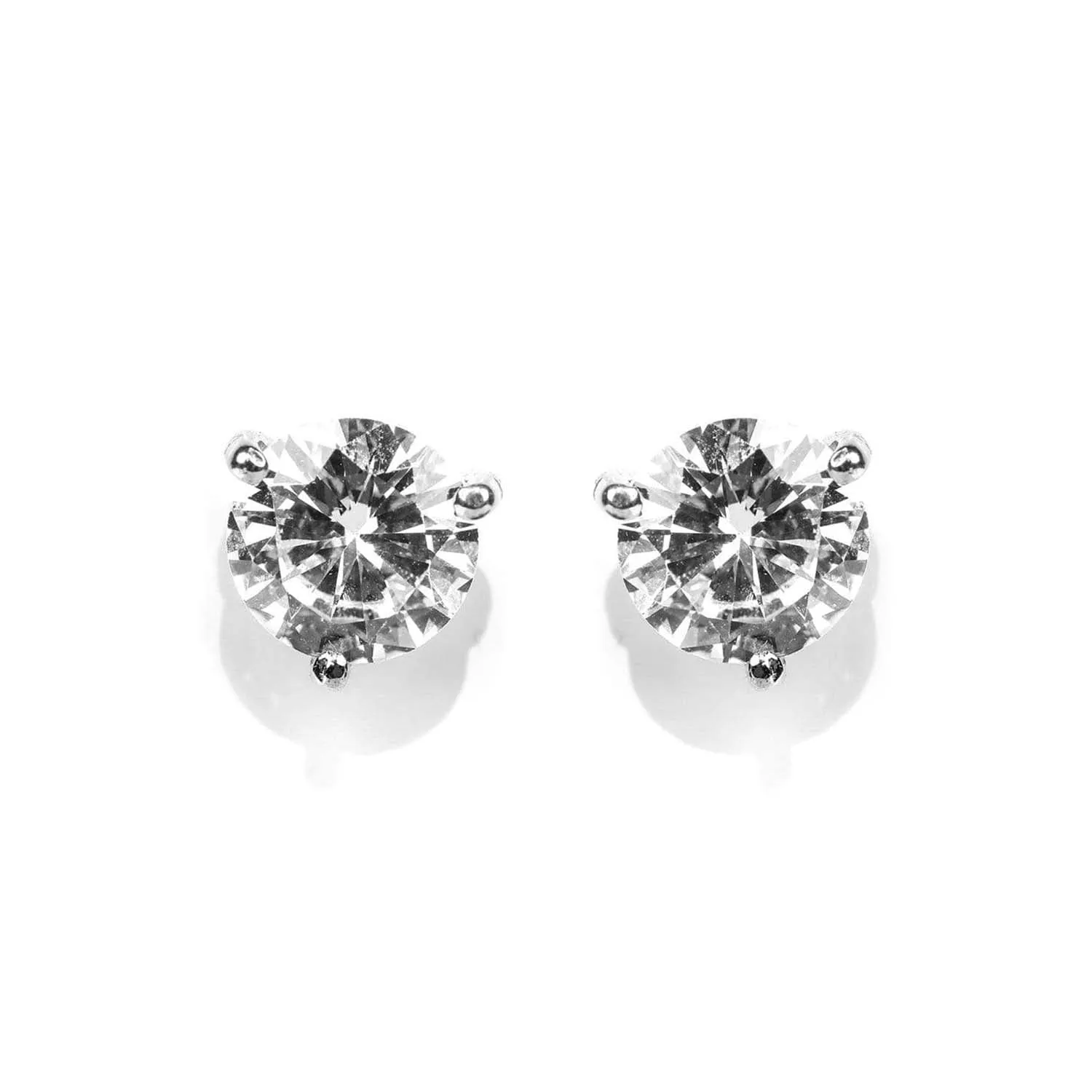 Classic Everyday 925 Silver Earrings Set