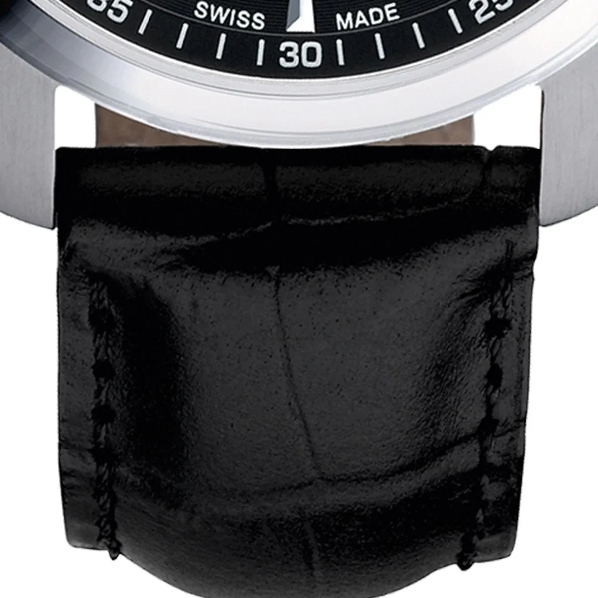 Classic Quartz Swiss-Made Black Executive Watch 16246655