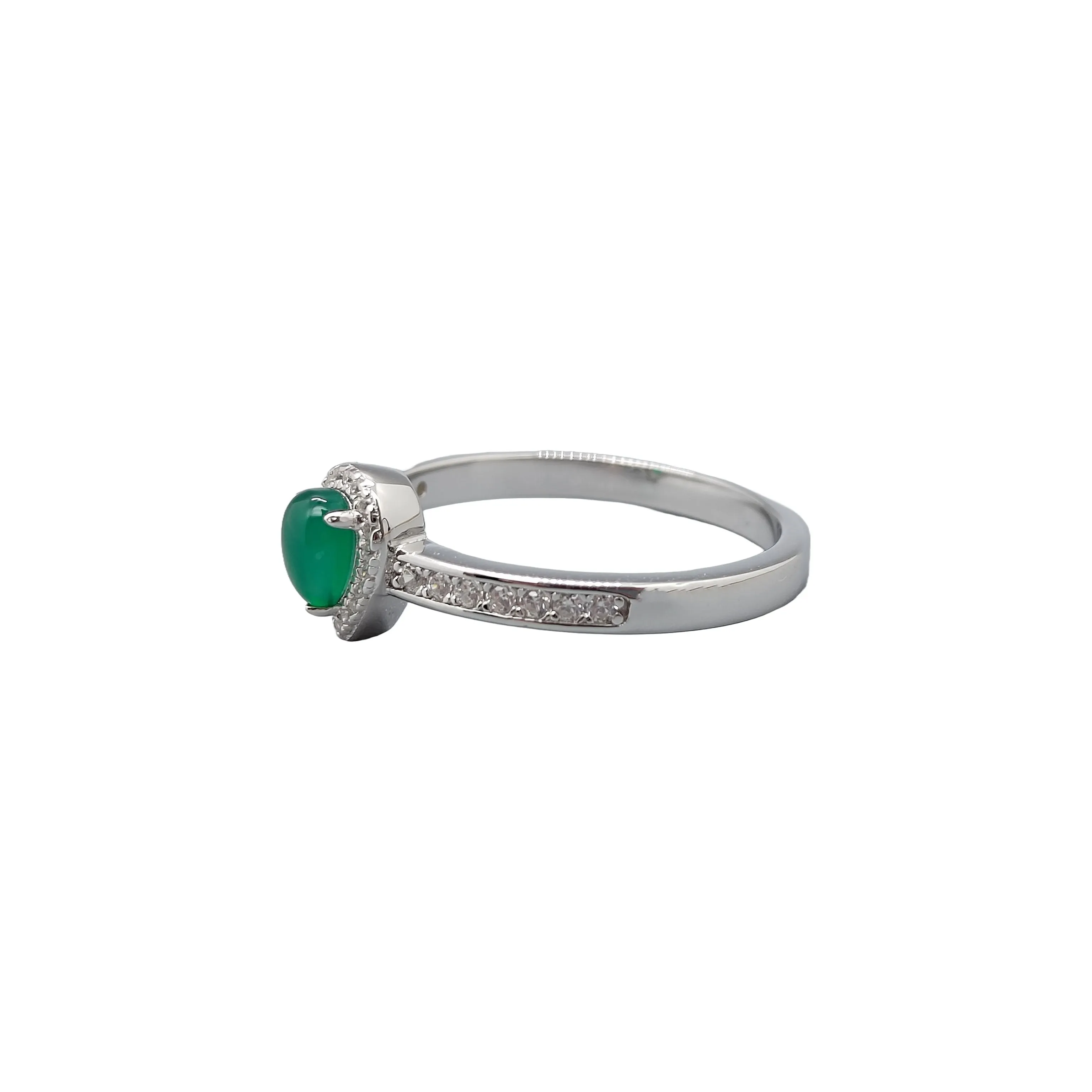 Drip Jade Ring