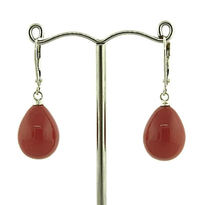 Emileen Shell Pearl Earring, eurowire fitting