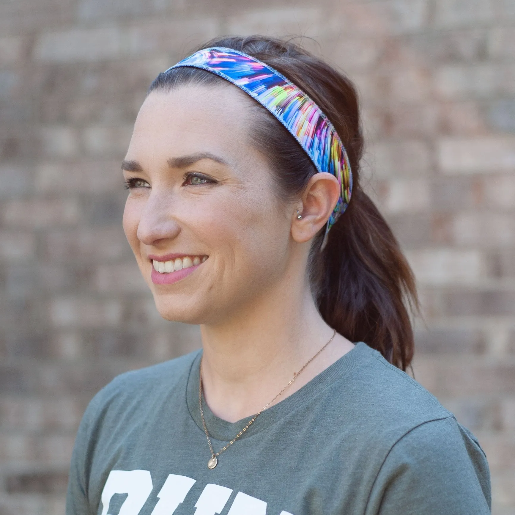 Fiberoptic Non-Slip Headband