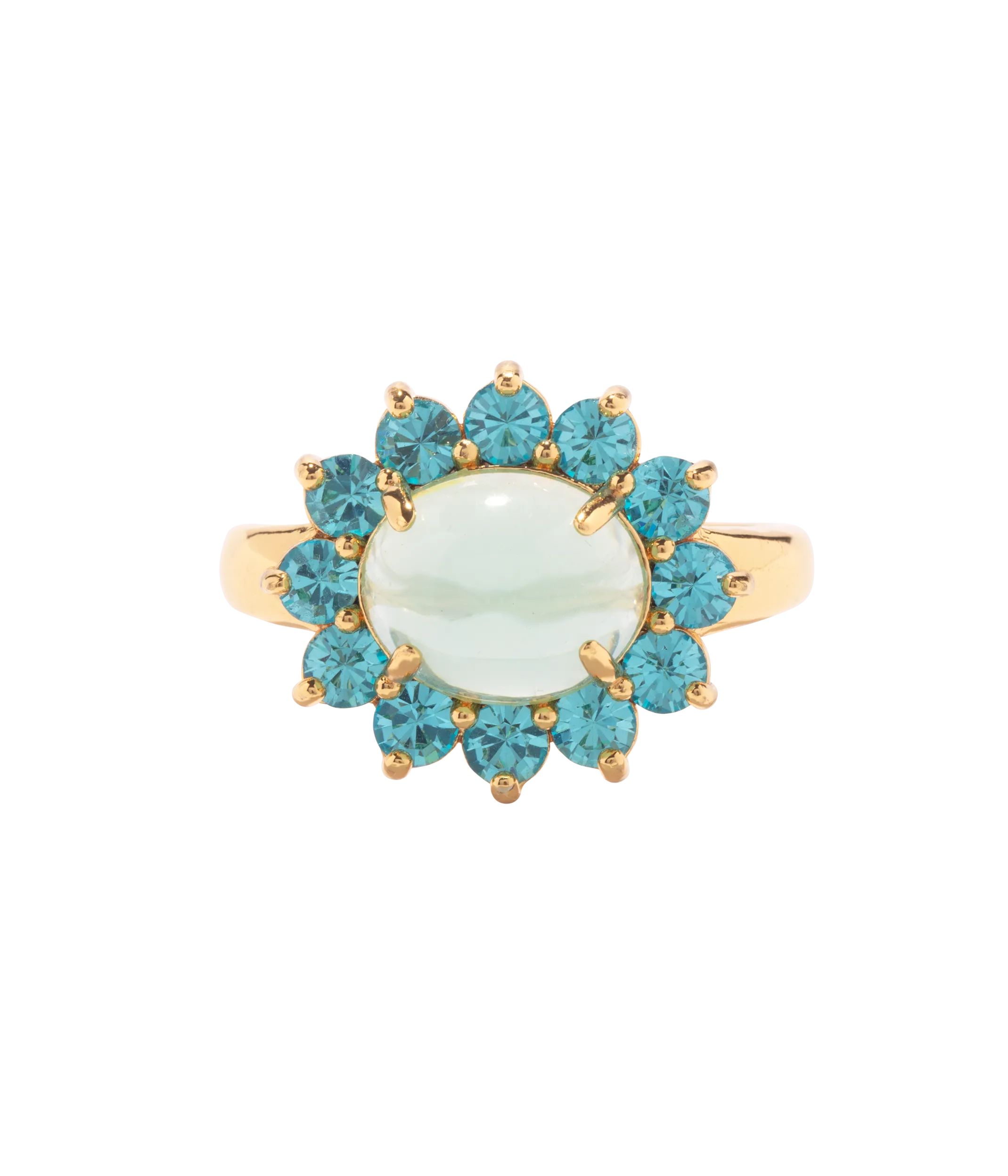 Georgie Ring in Aqua