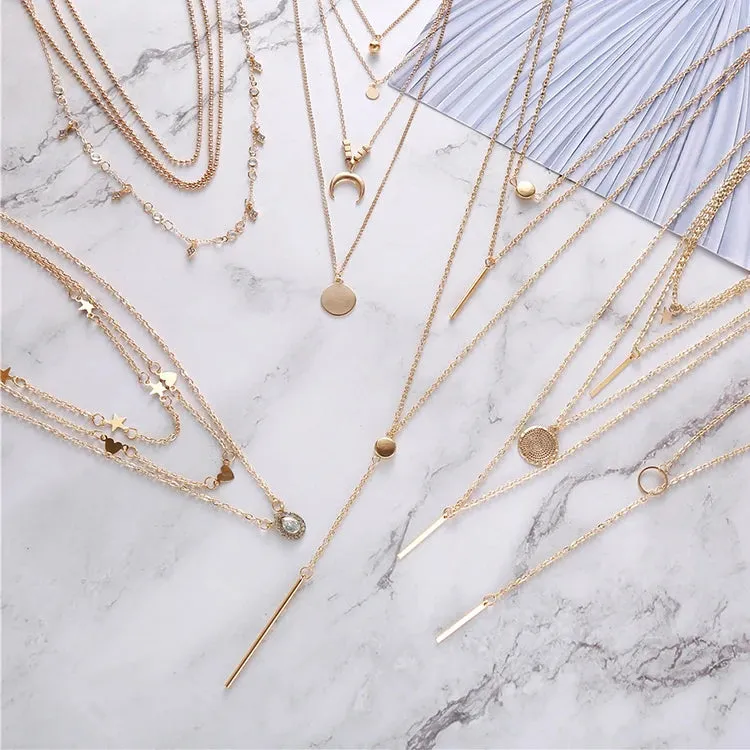 Gold Necklaces Collection