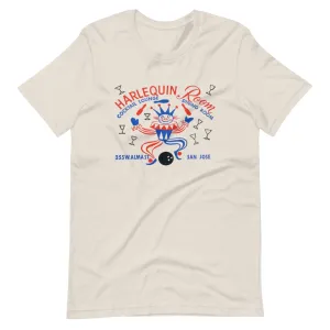 Harlequin Room T-Shirt - San Jose, CA | Retro Cocktail Bar & Lounge Tee