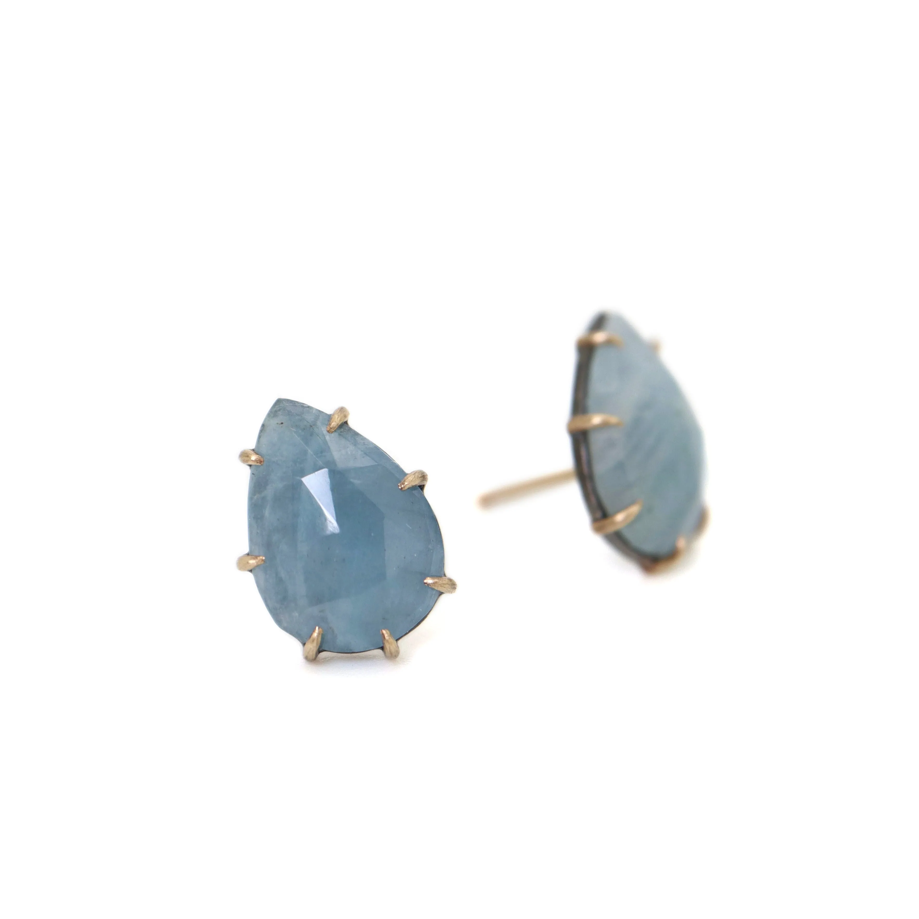 Larmes Aquamarine Vanity Studs