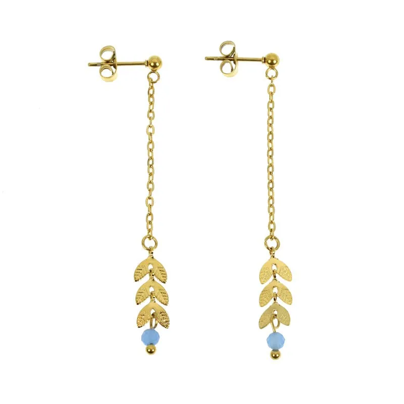 Les Cleias Alys L Earrings Blue