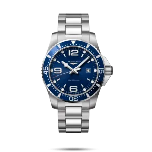 Longines Hydroconquest Watch Blue Dial 44mm Quartz