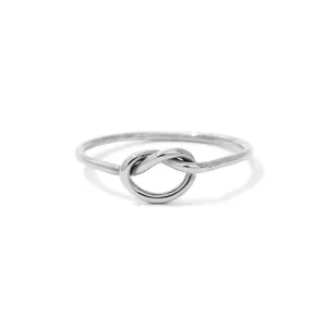 Love Knot Ring, Silver