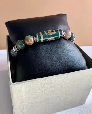 Men’s Agate Stone Bracelet