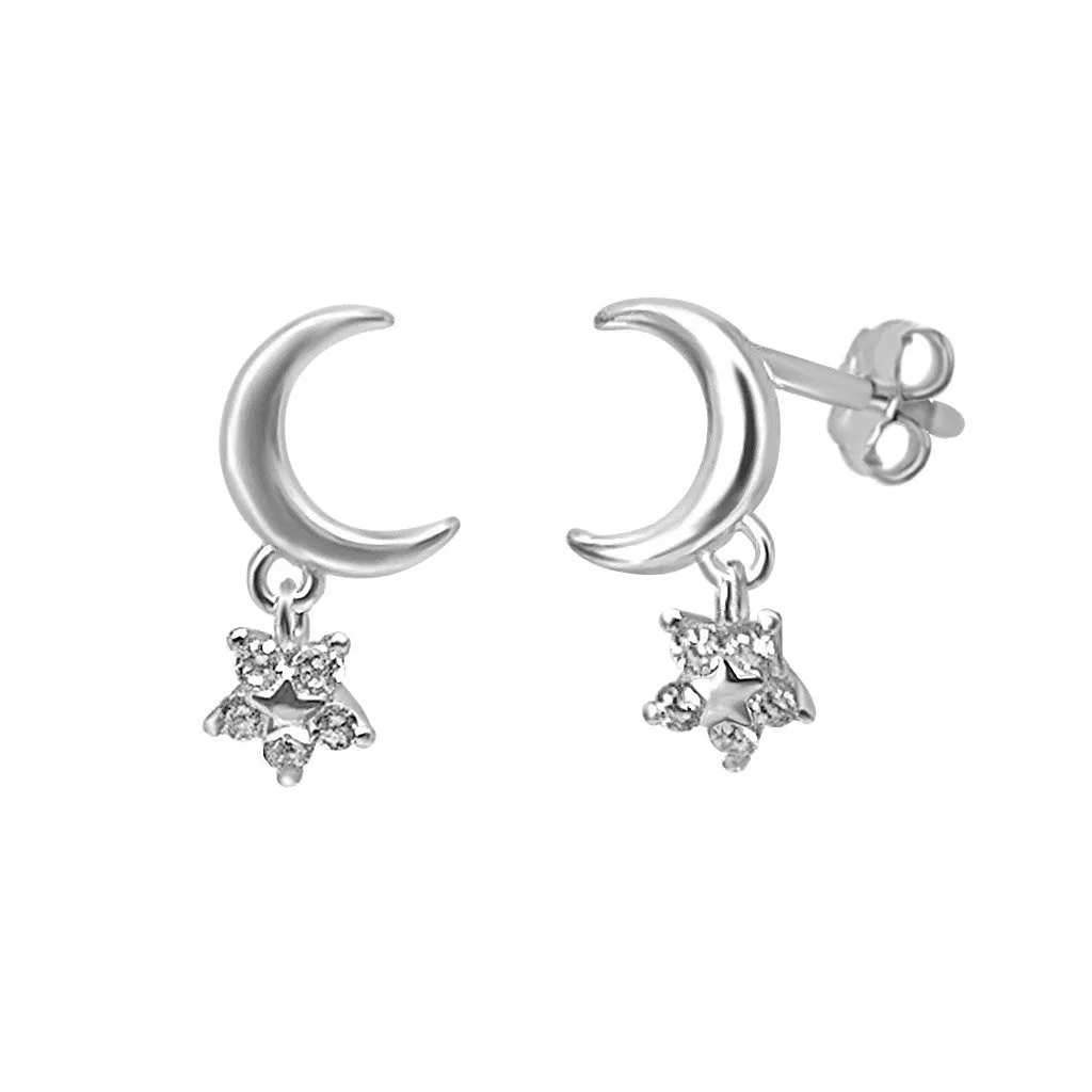 Mini Cosmic Stud Earrings