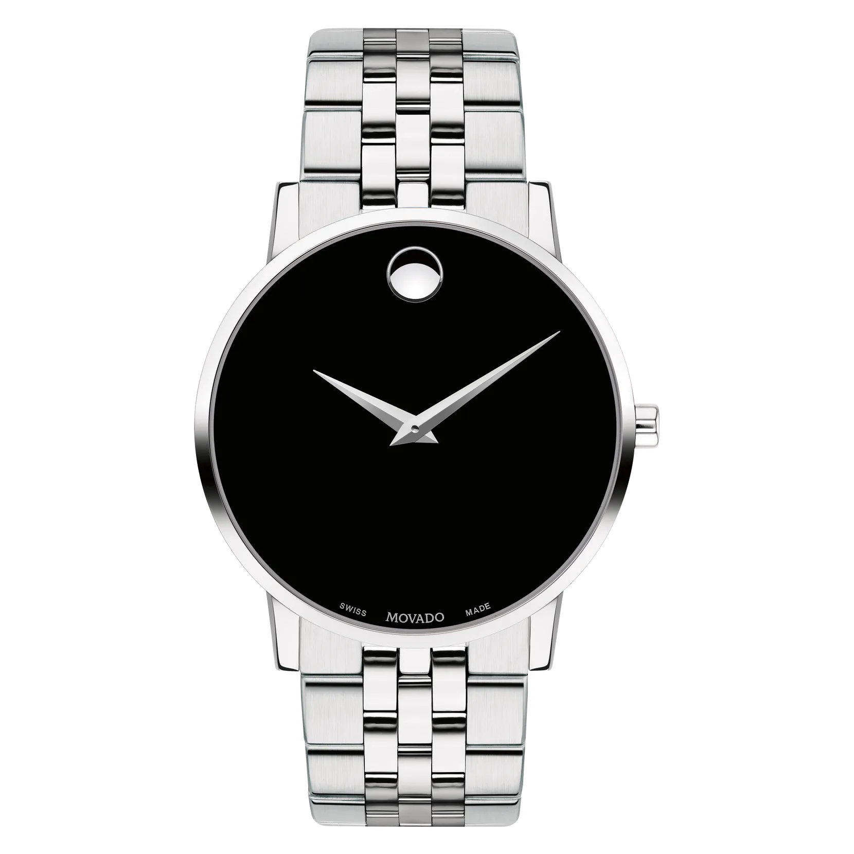 Movado Museum Classic Watch Men's Silver tone 0607199