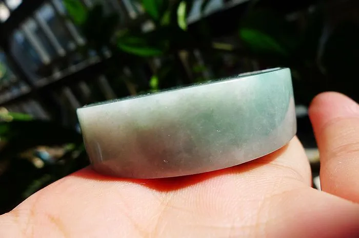 Natural Jade Rough Jadeite Raw (100g,5.24x1.45cm)