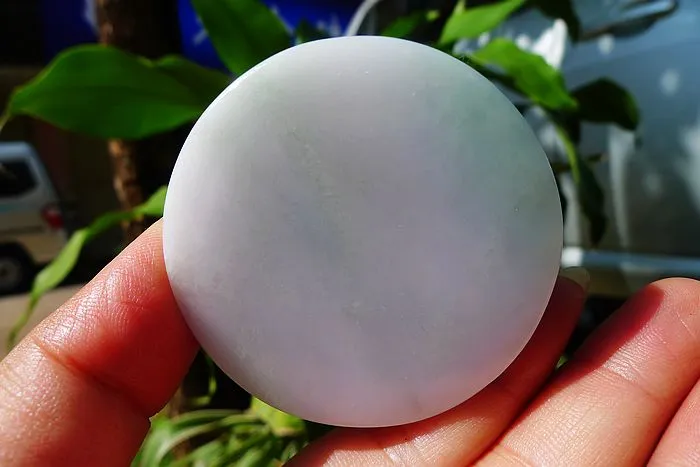 Natural Jade Rough Jadeite Raw (100g,5.2X1.4cm)