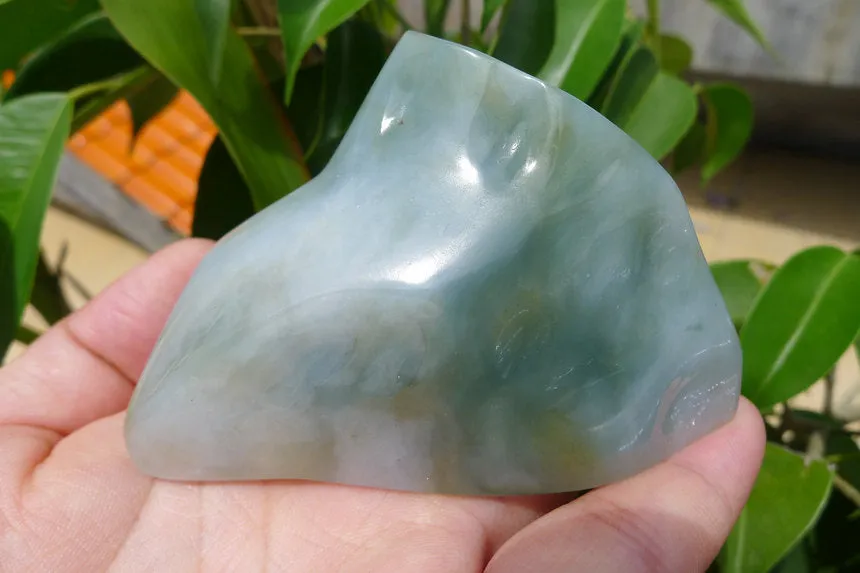 Natural Jade Rough Jadeite Raw (194g,7.6X5.3X4.7cm)