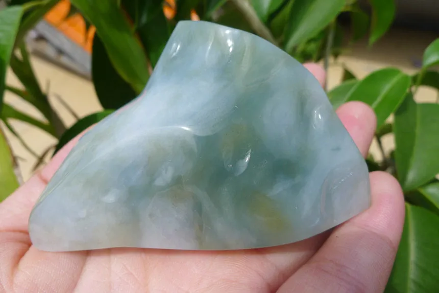 Natural Jade Rough Jadeite Raw (194g,7.6X5.3X4.7cm)