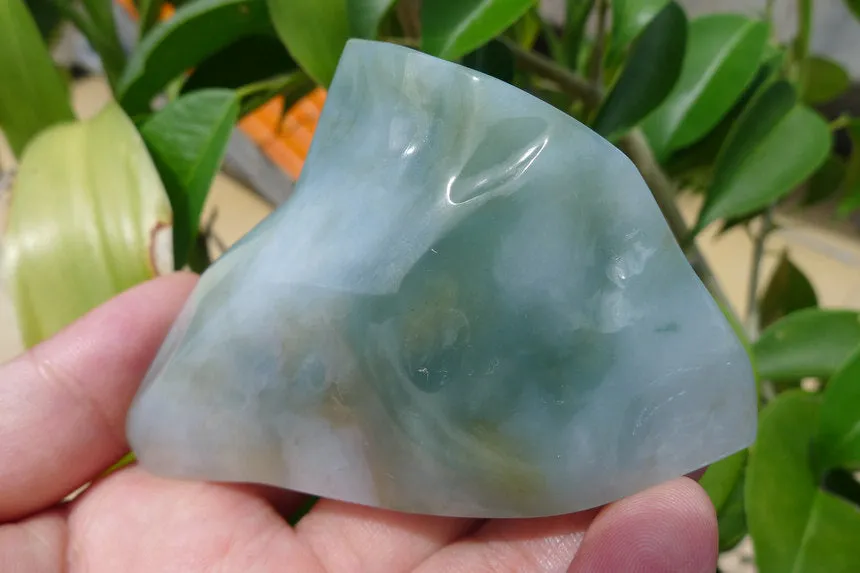 Natural Jade Rough Jadeite Raw (194g,7.6X5.3X4.7cm)