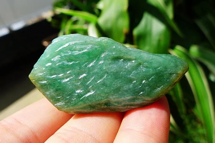 Natural Jade Rough Jadeite Raw (22g,5X2.4X1.1cm)