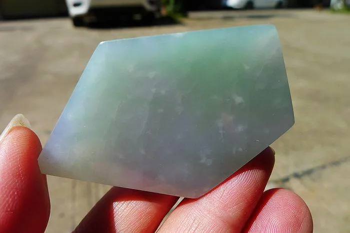 Natural Jade Rough Jadeite Raw (29g,5.6X3.7X0.6cm)