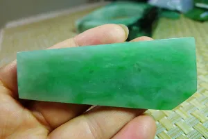 Natural Jade Rough Jadeite Raw (30g,7.4X2.9X0.45cm)