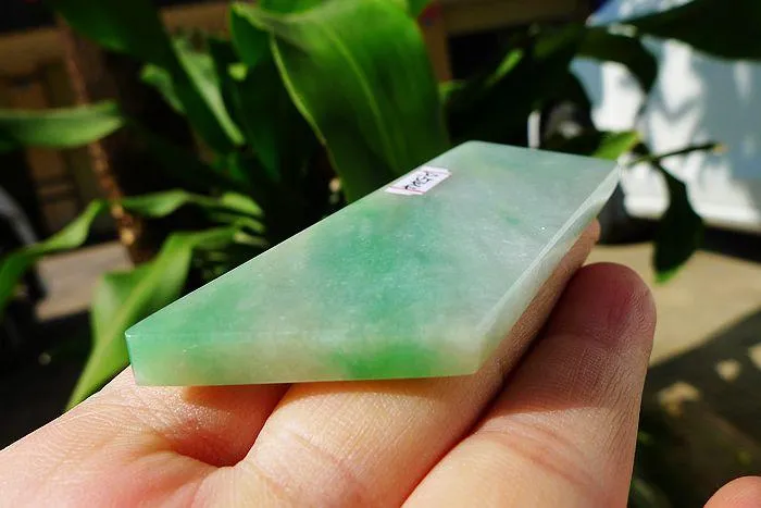 Natural Jade Rough Jadeite Raw (35g,7X2.8X0.6cm)