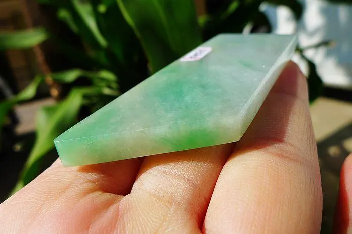 Natural Jade Rough Jadeite Raw (35g,7X2.8X0.6cm)