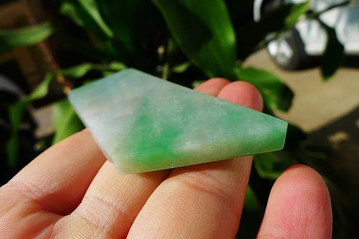 Natural Jade Rough Jadeite Raw (35g,7X2.8X0.6cm)