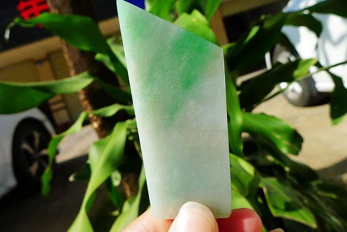 Natural Jade Rough Jadeite Raw (35g,7X2.8X0.6cm)