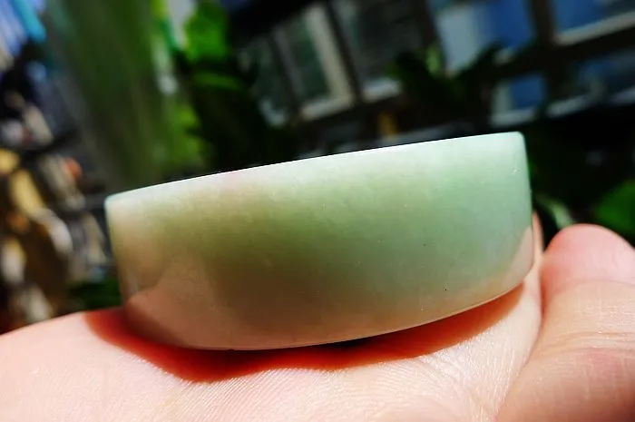 Natural Jade Rough Jadeite Raw S-(120g,5.5X1.55cm)